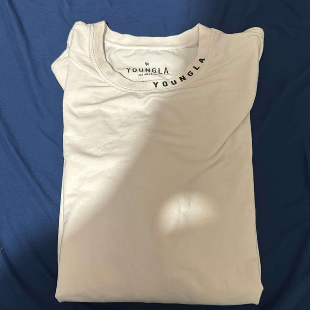 Youngla 810 trademark long sleeve white